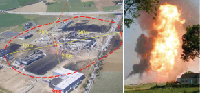 输气管道泄漏爆炸事故影响范围与相关标准比较分析